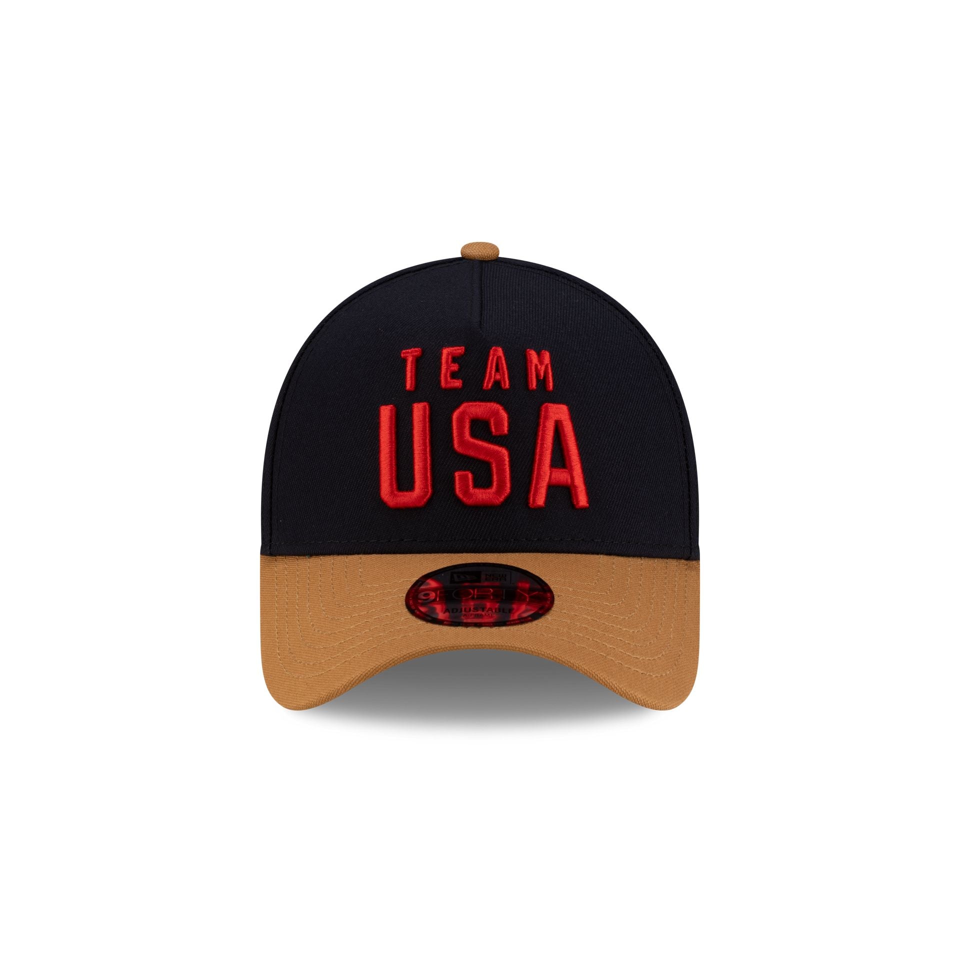 Alternative view of Team Usa Cross-Country Skiing 9Forty A-Frame Snapback Hat