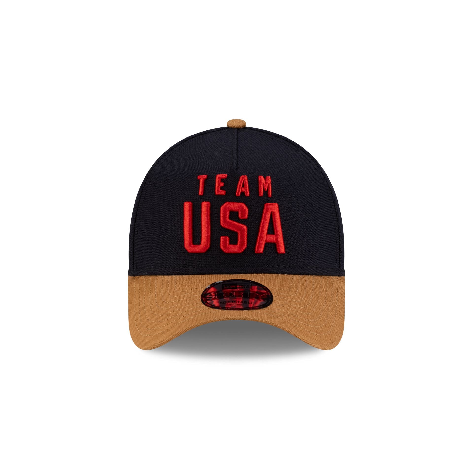 Alternative view of Team Usa Snowboard 9Forty A-Frame Snapback Hat