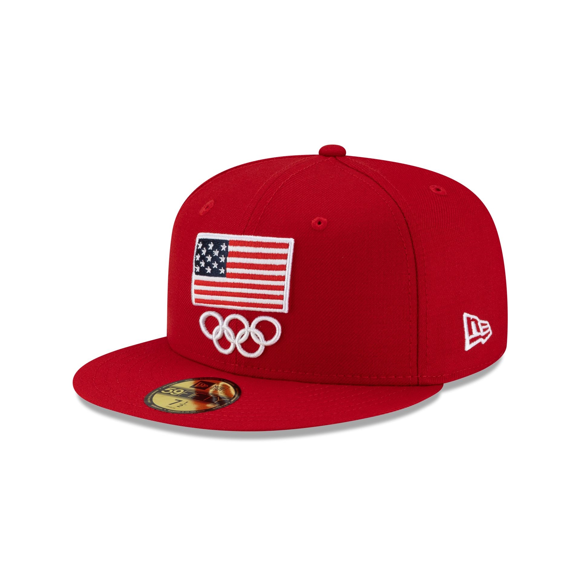 Team Usa Biathlon 59Fifty Fitted Hat - Image 3