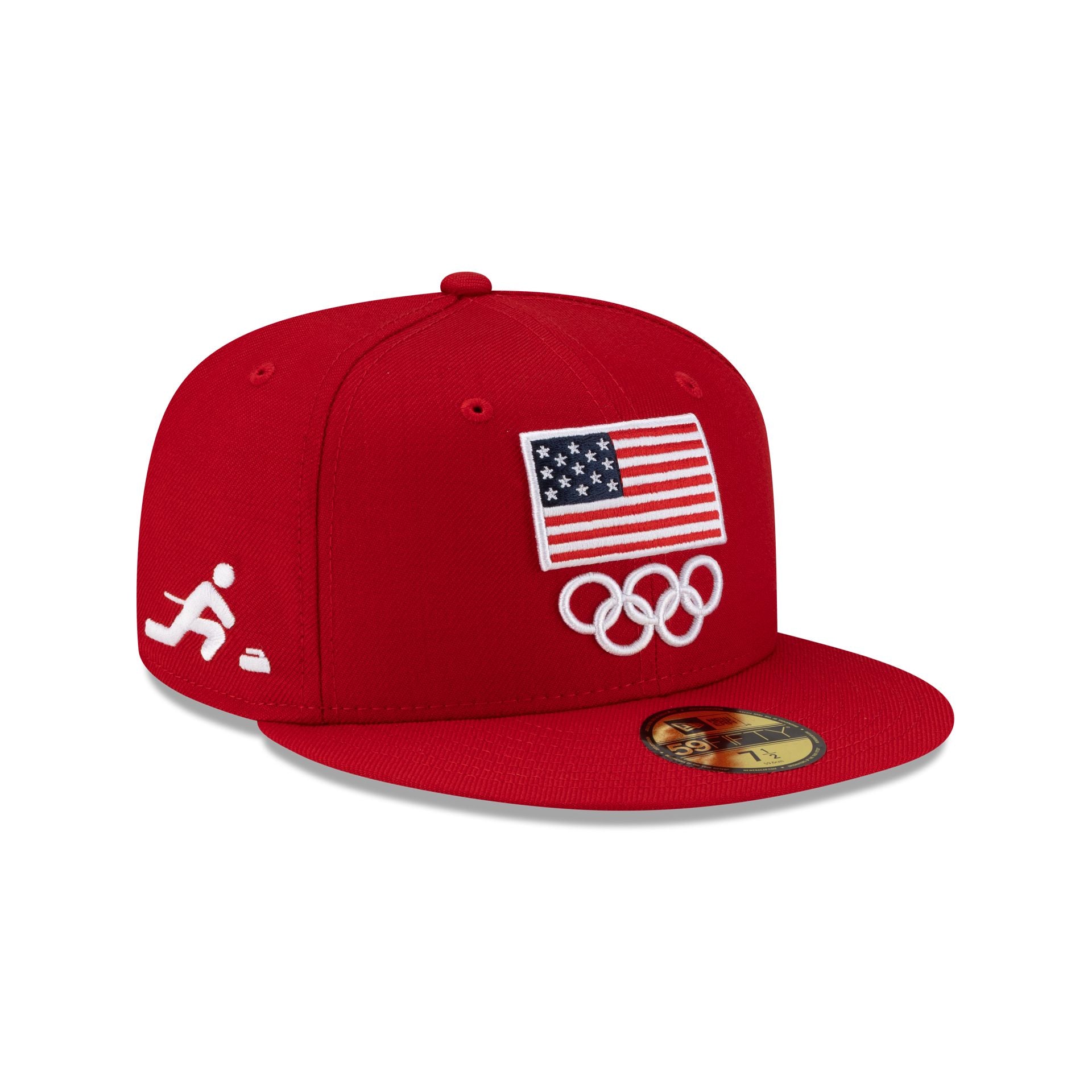 Team Usa Curling 59Fifty Fitted Hat