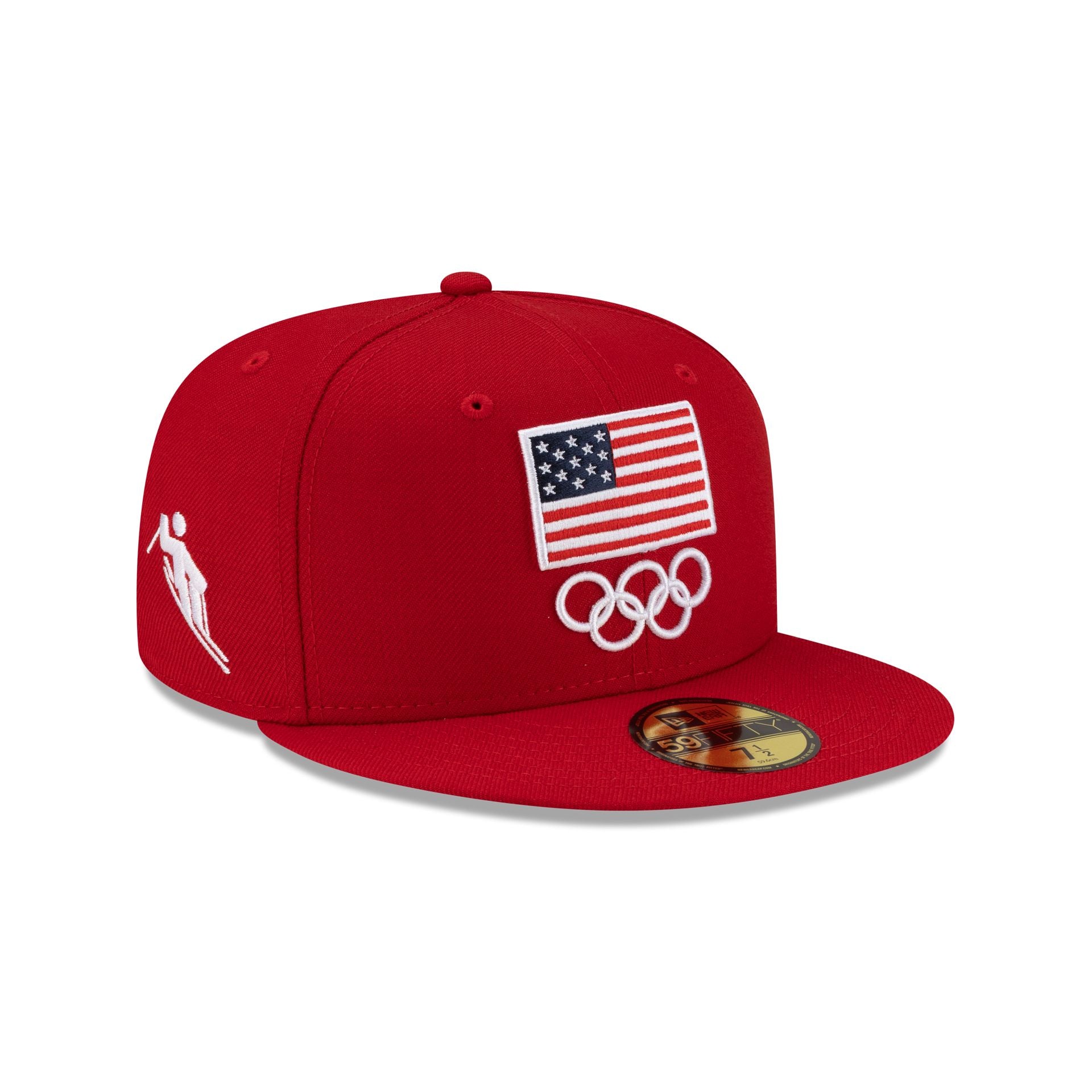 Team Usa Freestyle Skiing 59Fifty Fitted Hat