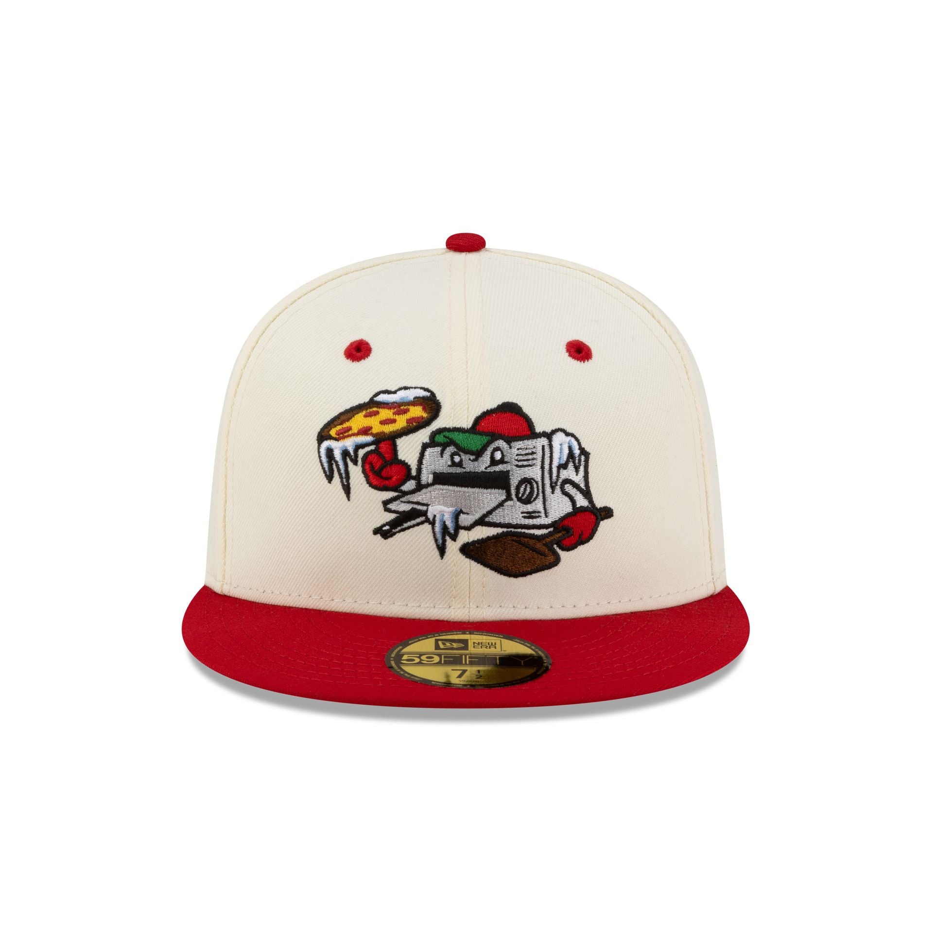 Alternative view of Wisconsin Timber Rattlers Chrome Food Pack 59Fifty Fitted Hat