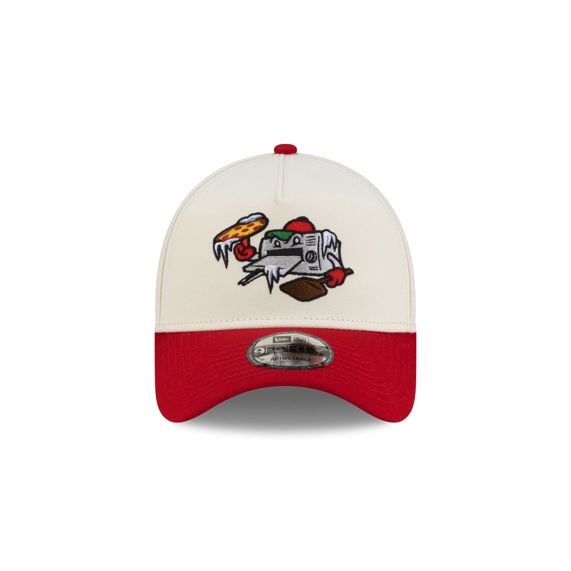 Alternative view of Wisconsin Timber Rattlers Chrome Food Pack 9Forty A-Frame Snapback Hat