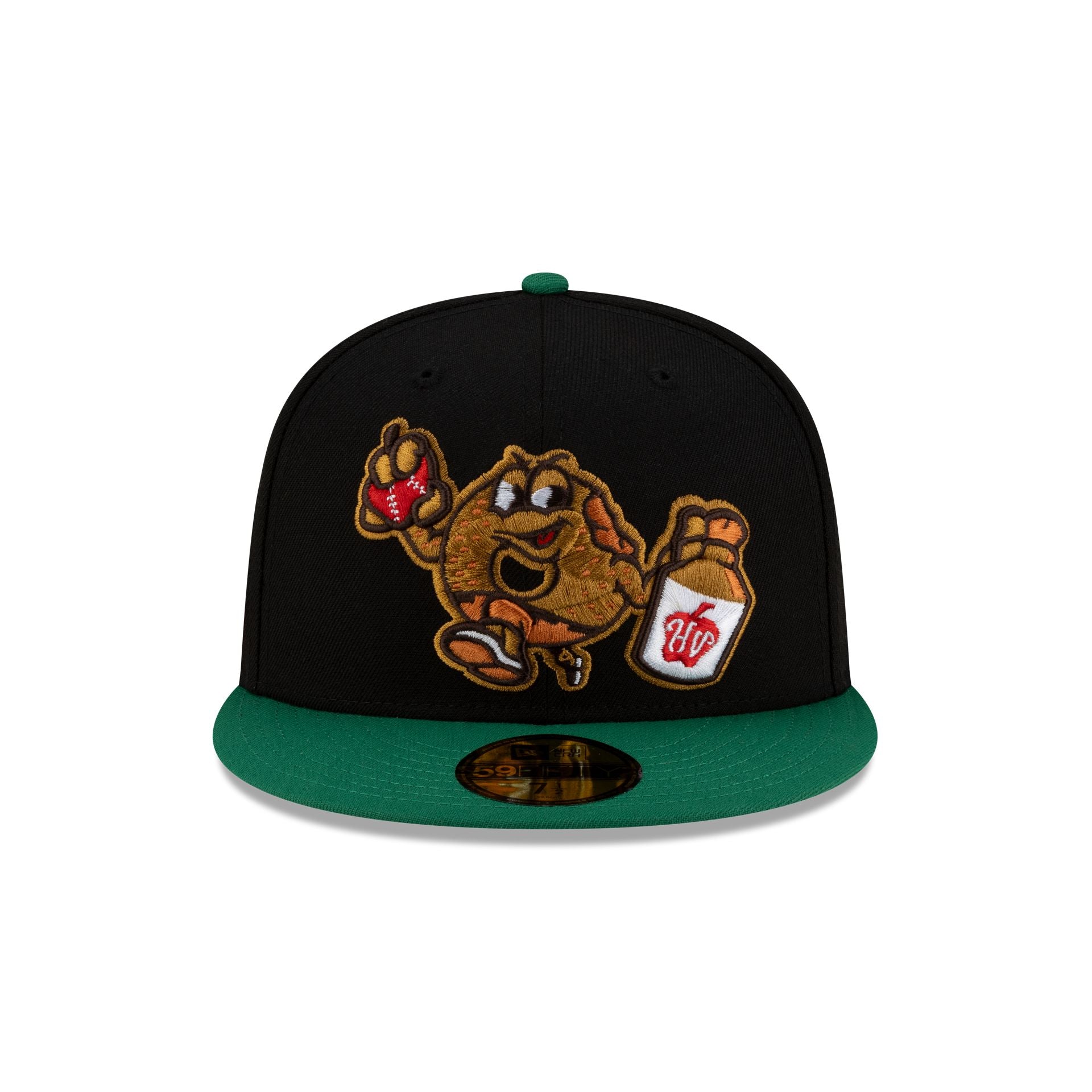 Alternative view of Hudson Valley Renegades Black Food Pack 59Fifty Fitted Hat