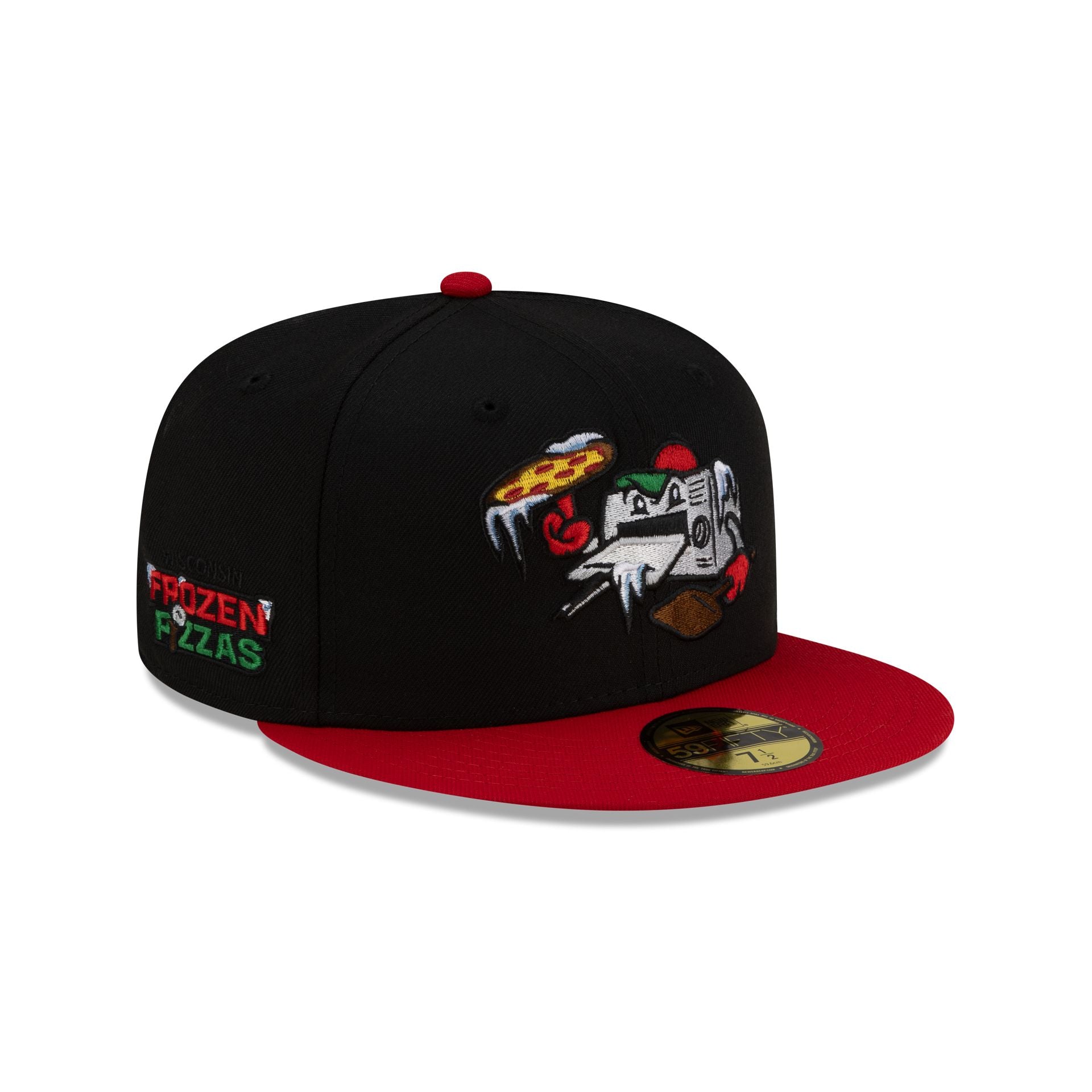 Wisconsin Timber Rattlers Black Food Pack 59Fifty Fitted Hat