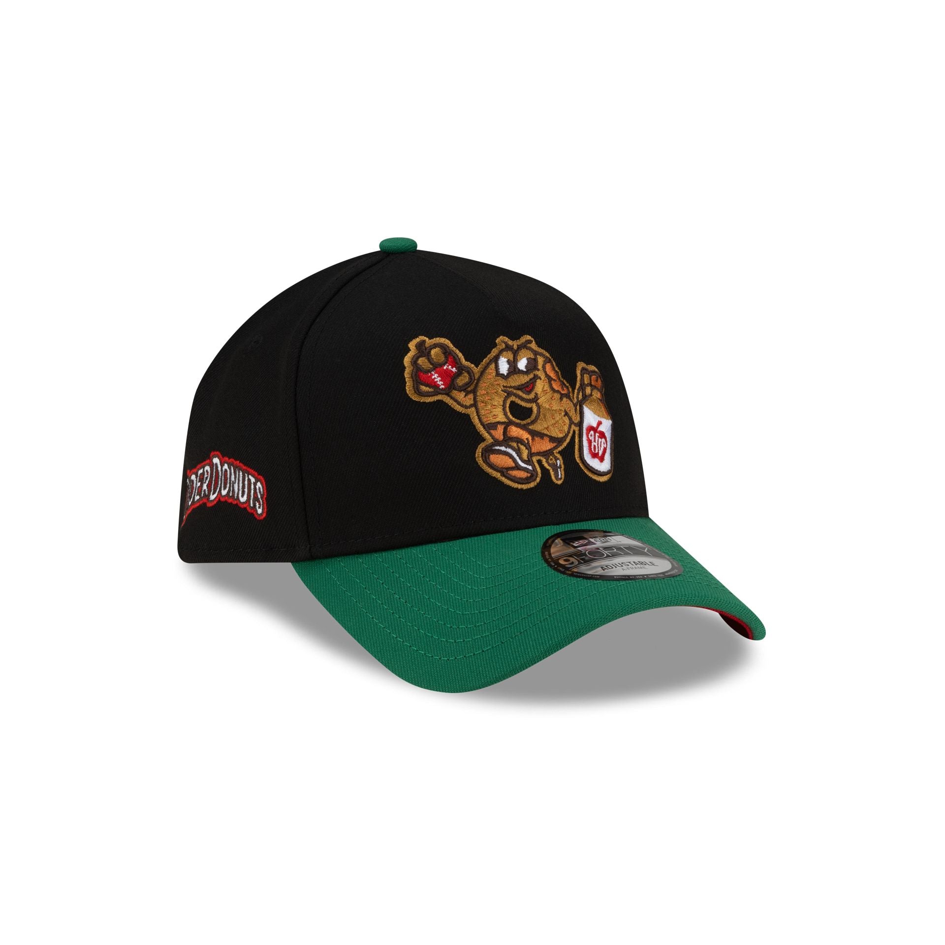 Hudson Valley Renegades Black Food Pack 9Forty A-Frame Snapback Hat