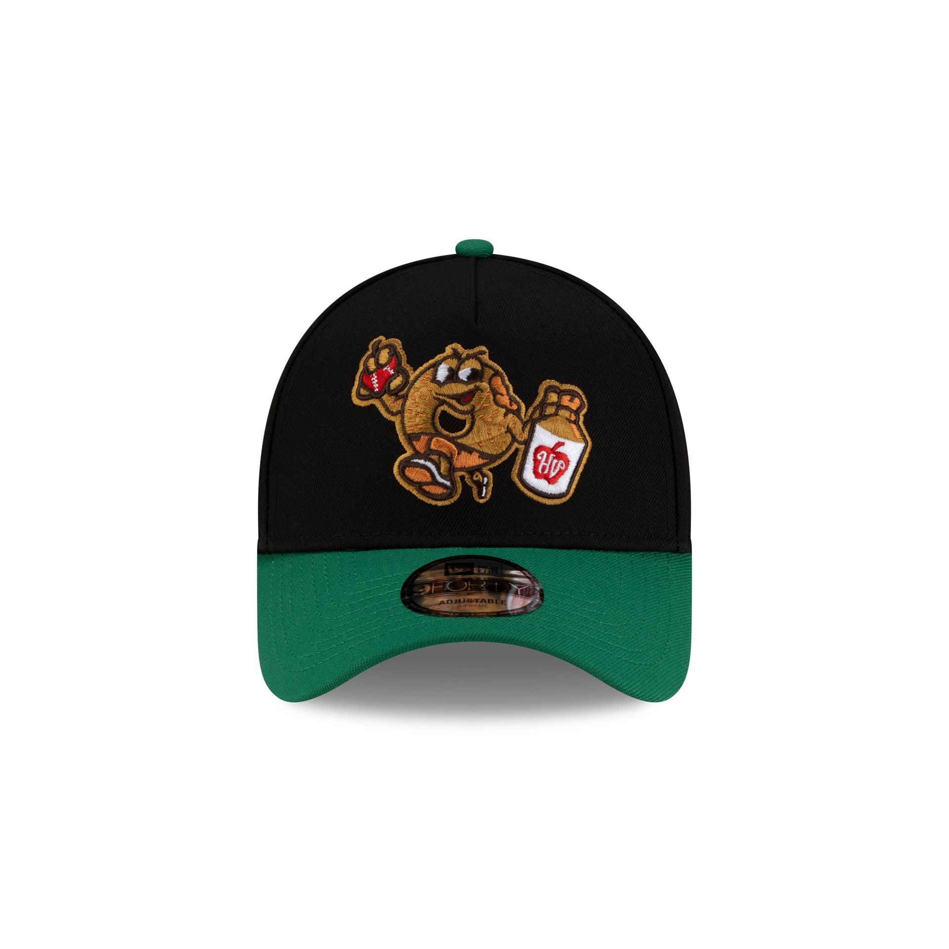 Alternative view of Hudson Valley Renegades Black Food Pack 9Forty A-Frame Snapback Hat