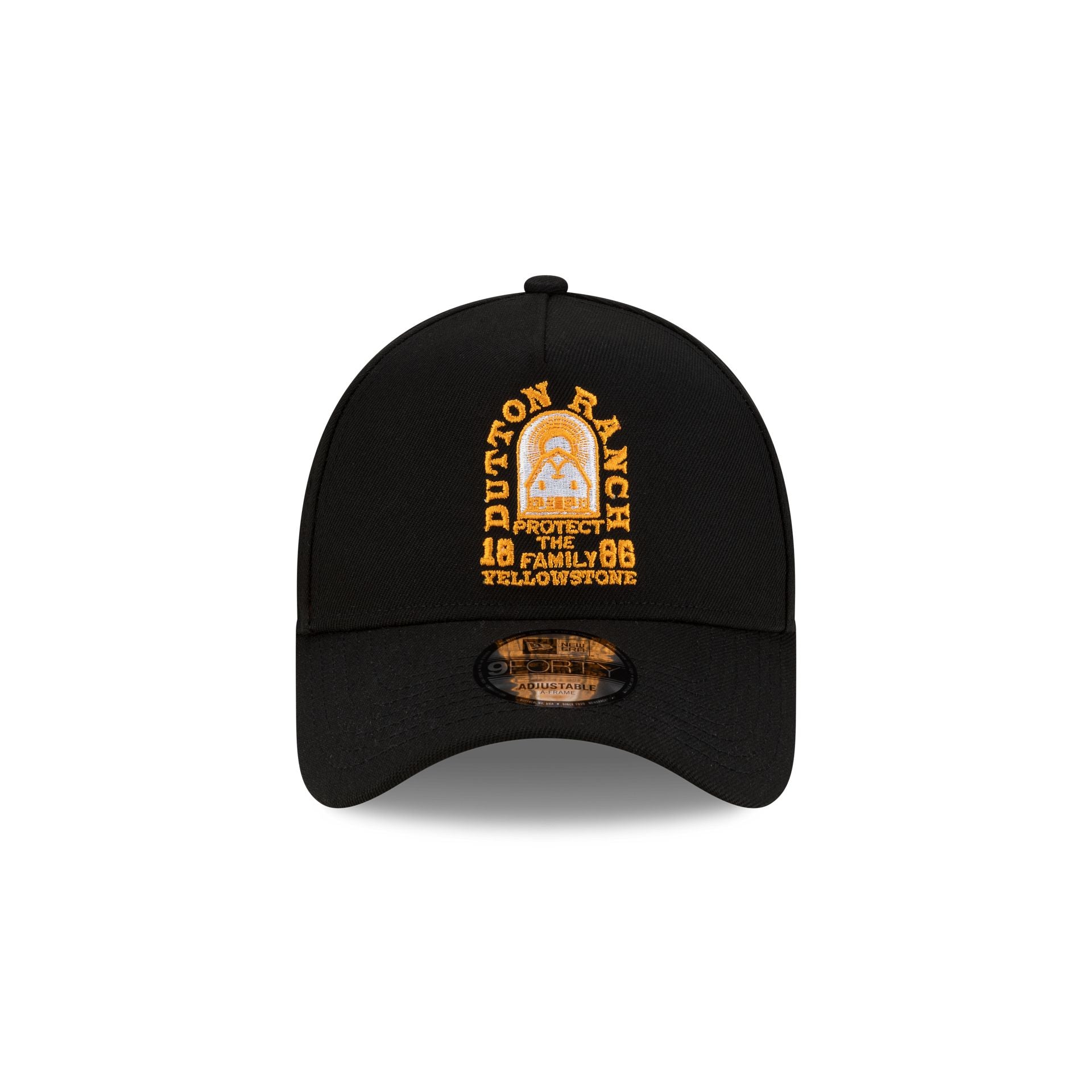 Alternative view of Yellowstone Black 9Forty A-Frame Snapback Hat