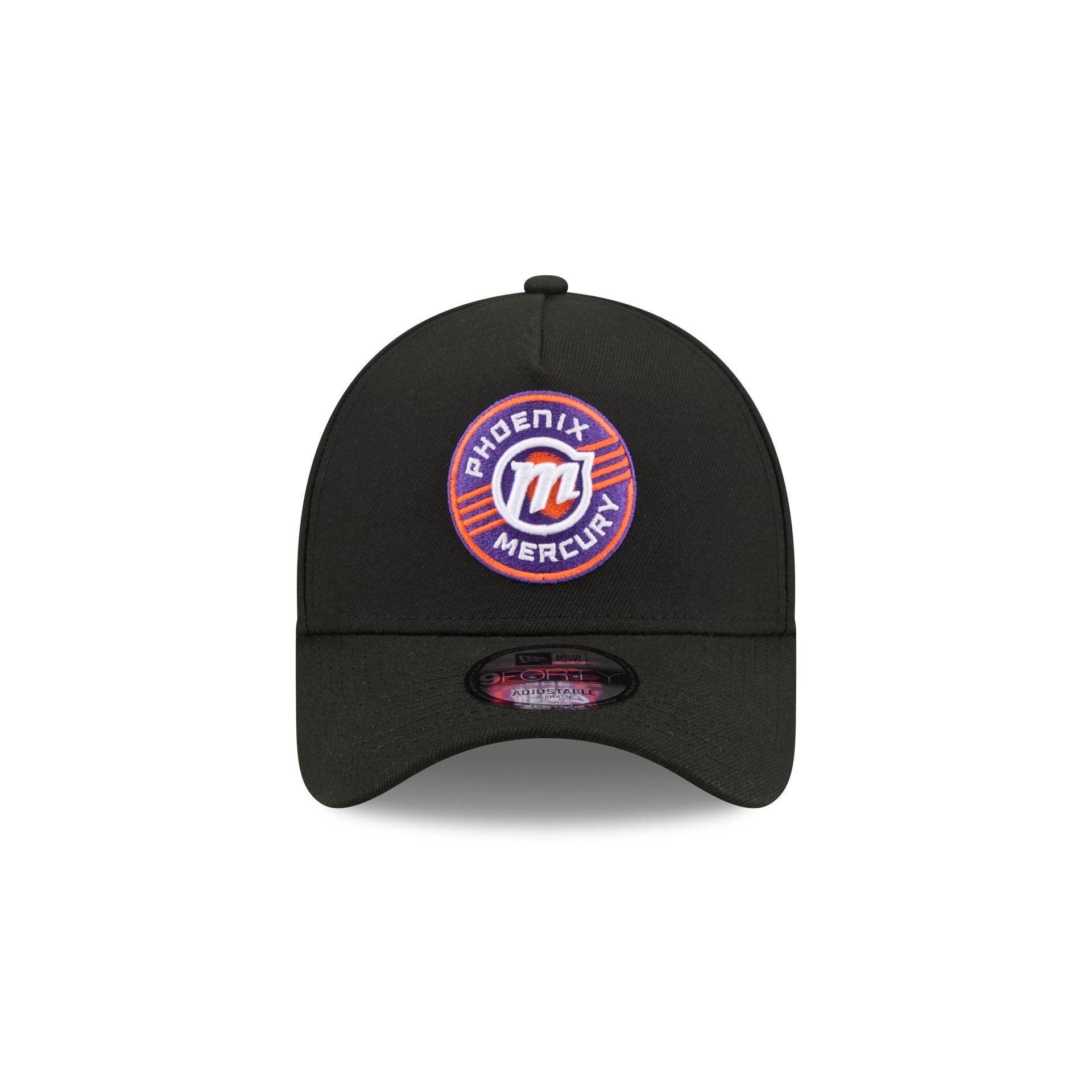 Alternative view of Phoenix Mercury Black 9Forty A-Frame Snapback Hat