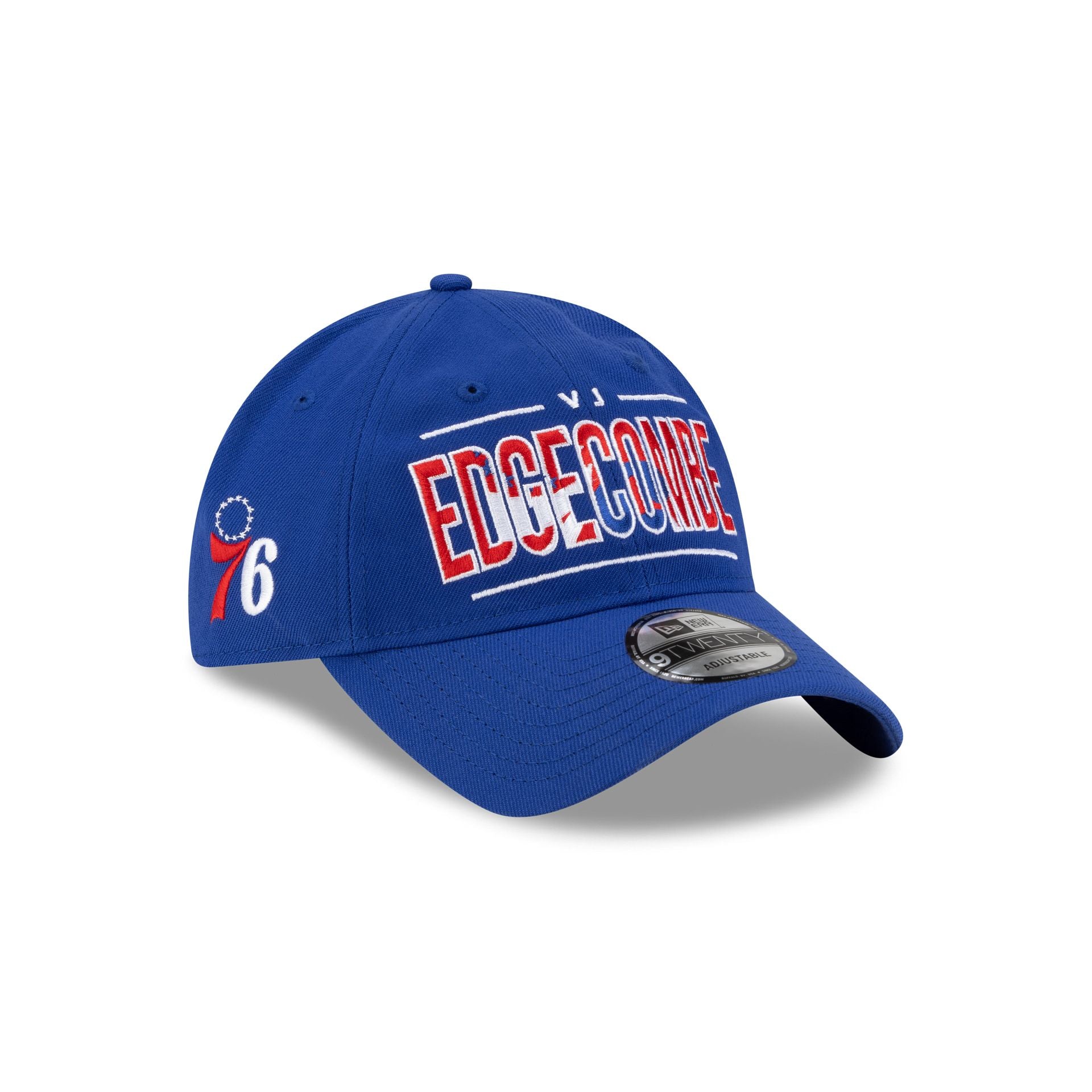Philadelphia 76Ers Vj Edgecombe Wordmark 9Twenty Adjustable Hat