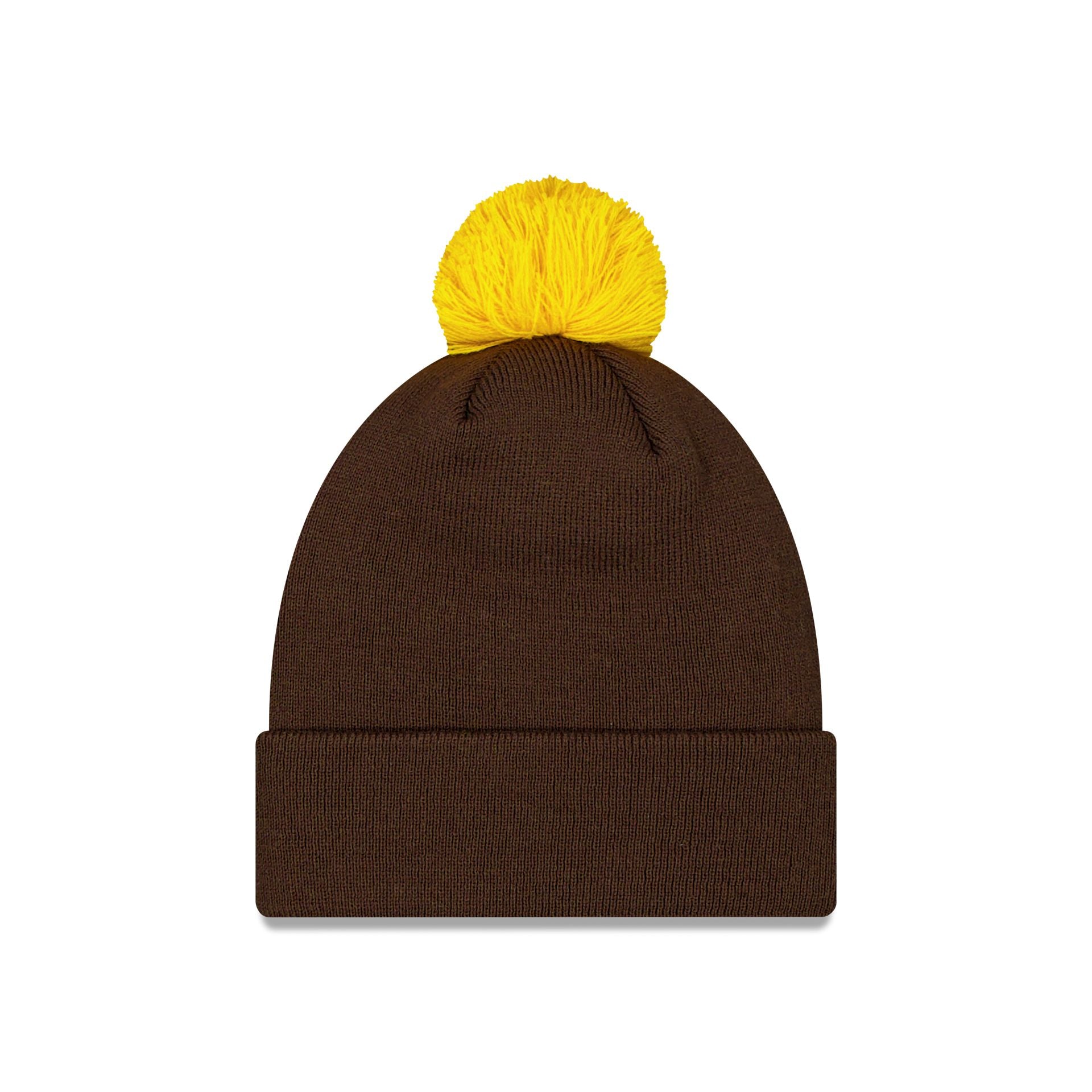 Alternative view of Wyoming Cowboys Josh Allen Jersey Retirement Ja17 Pom Knit Hat