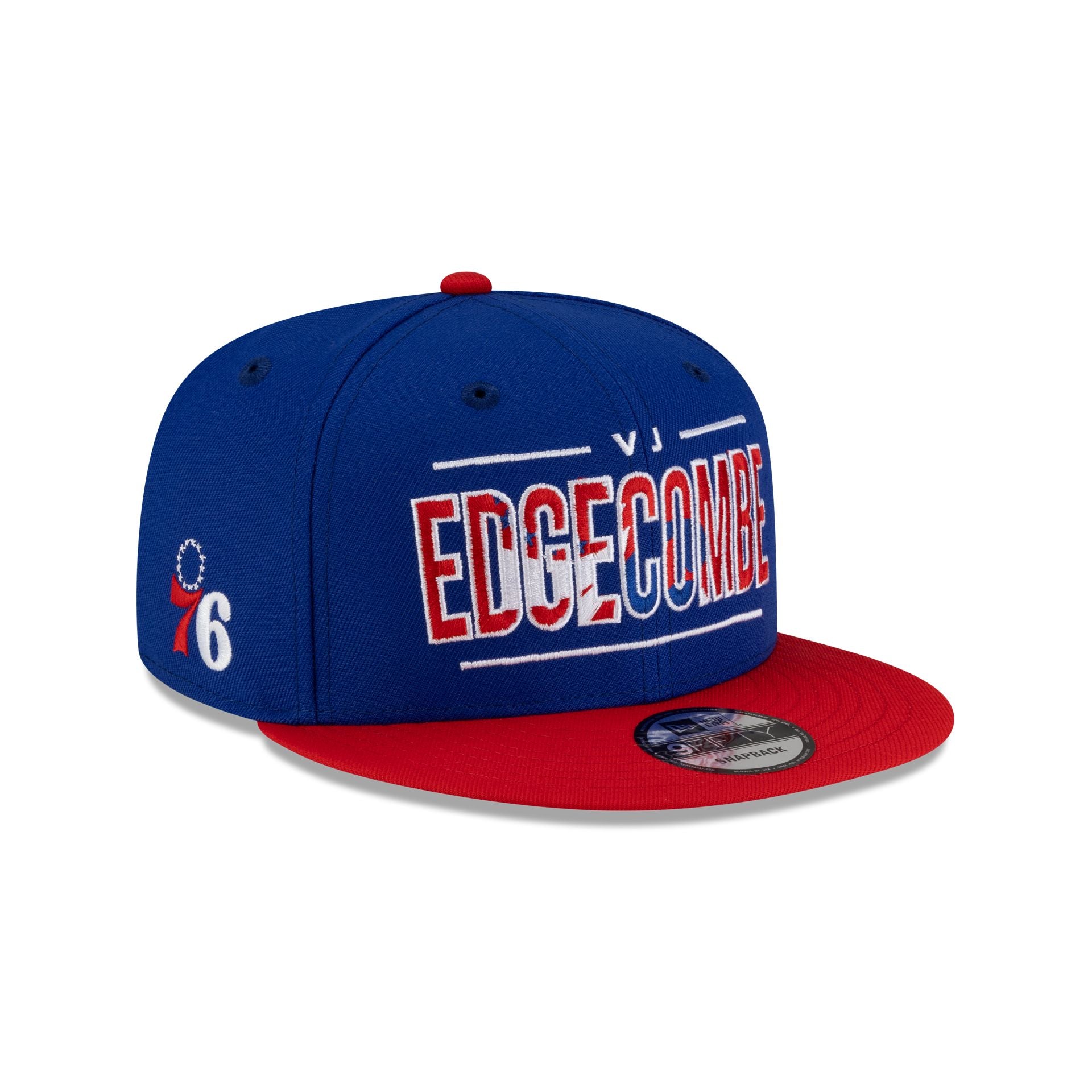 Philadelphia 76Ers Vj Edgecombe Wordmark 9Fifty Snapback Hat