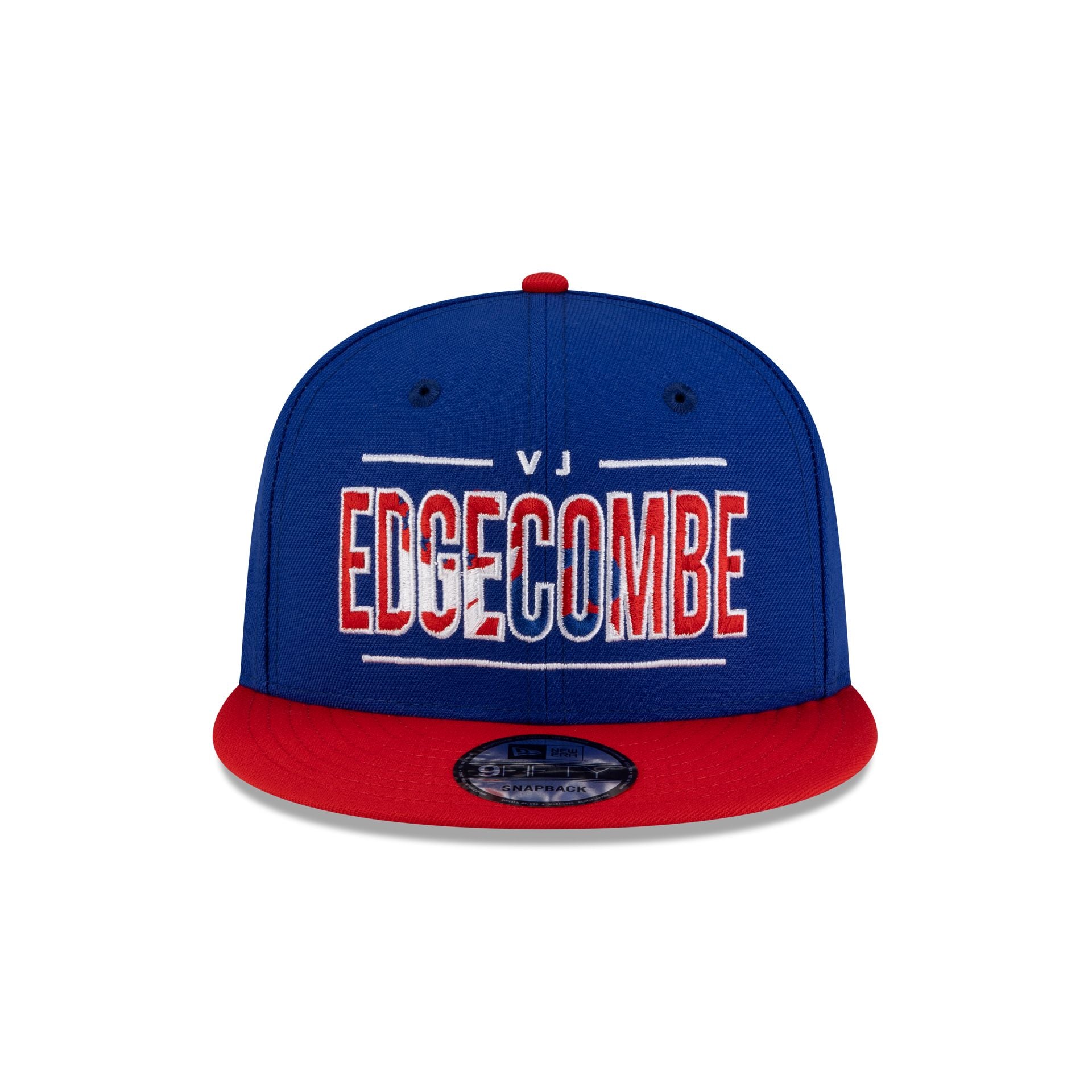 Alternative view of Philadelphia 76Ers Vj Edgecombe Wordmark 9Fifty Snapback Hat