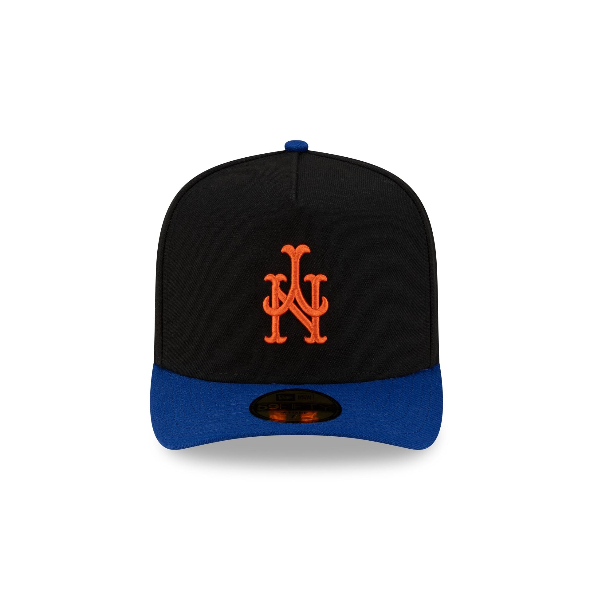 Alternative view of Just Caps Upside Down Logo New York Mets 59Fifty A-Frame Fitted Hat