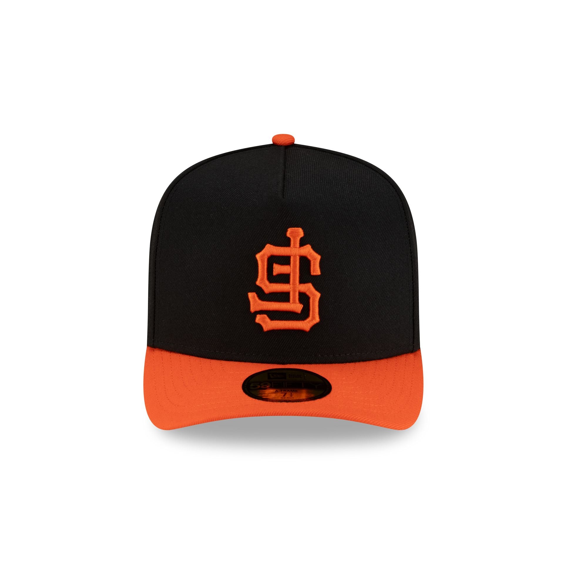 Alternative view of Just Caps Upside Down Logo San Francisco Giants 59Fifty A-Frame Fitted Hat