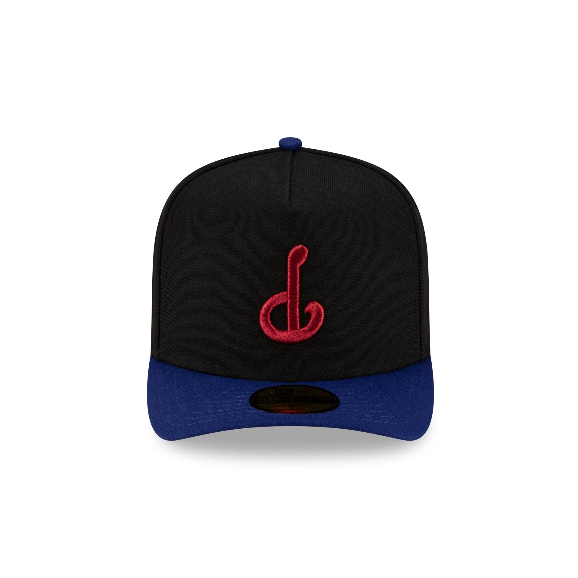 Alternative view of Just Caps Upside Down Logo Philadelphia Phillies 59Fifty A-Frame Fitted Hat