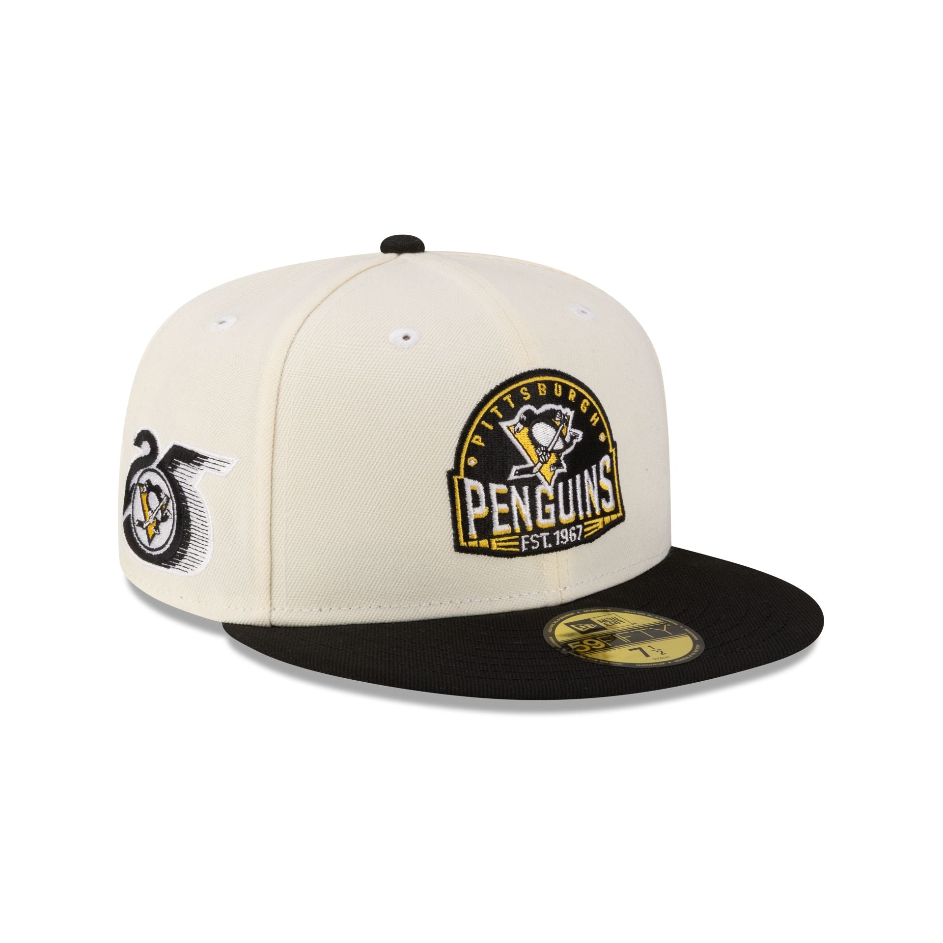 Pittsburgh Penguins Chrome 59Fifty Fitted Hat