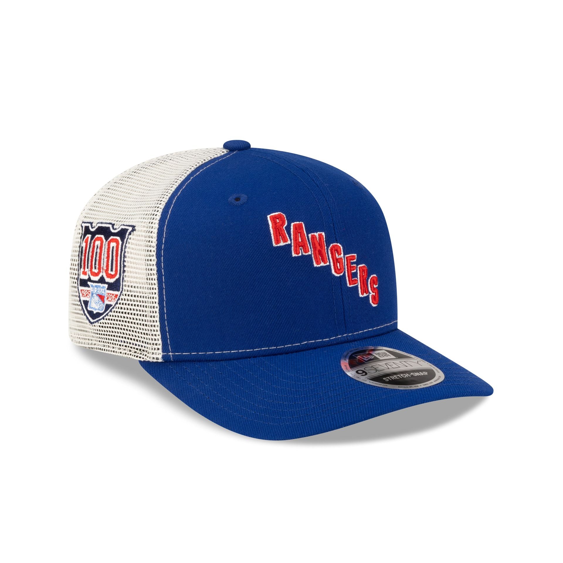 New York Rangers 100Th Anniversary 9Seventy Trucker Hat