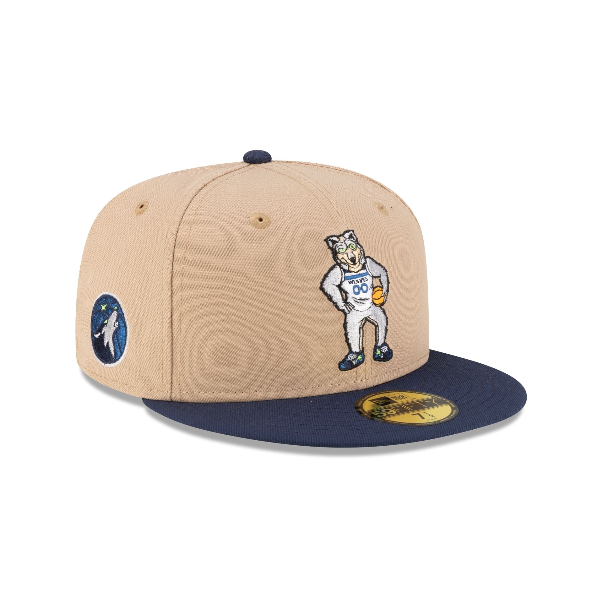Minnesota Timberwolves Mascot Camel 59Fifty Fitted Hat