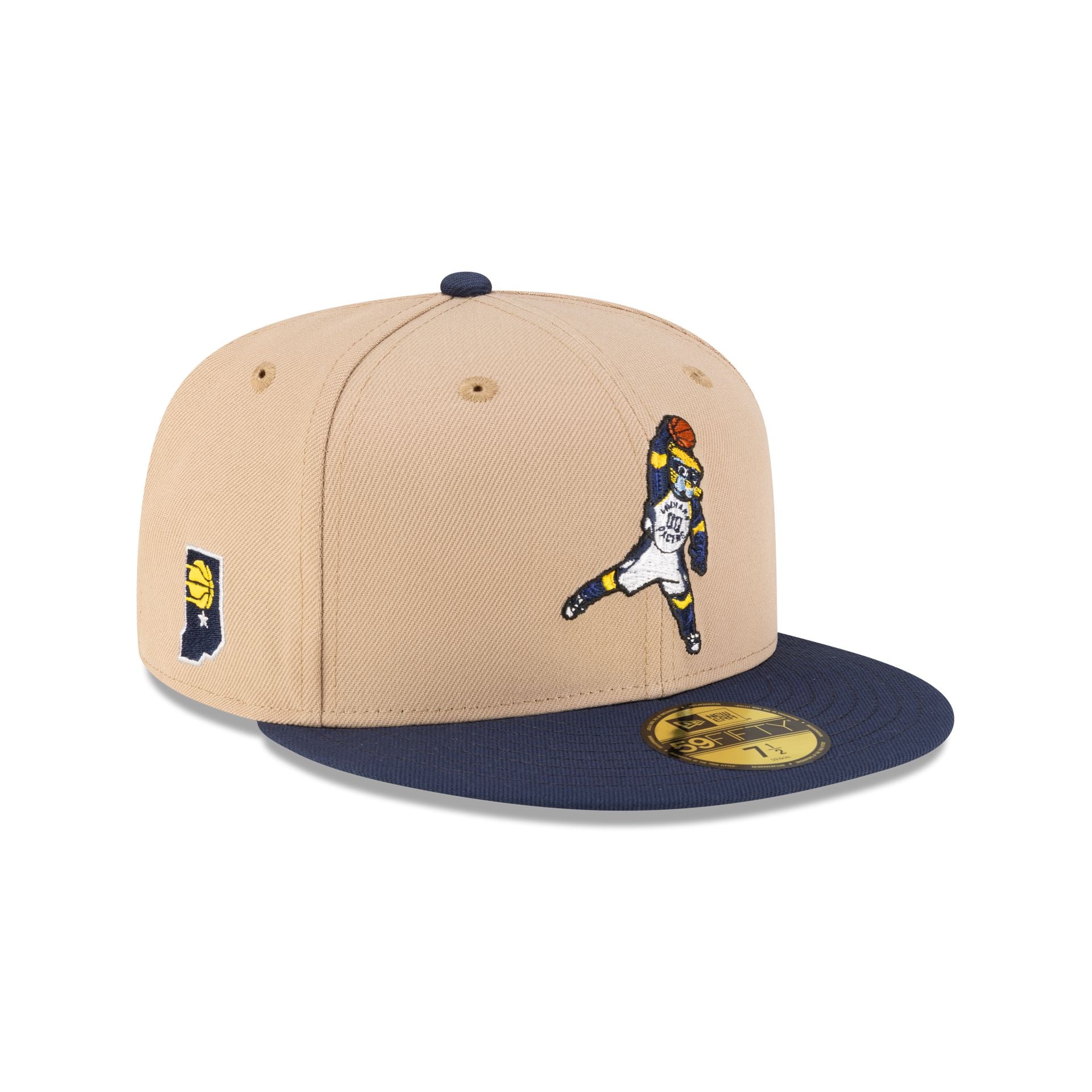 Indiana Pacers Mascot Camel 59Fifty Fitted Hat
