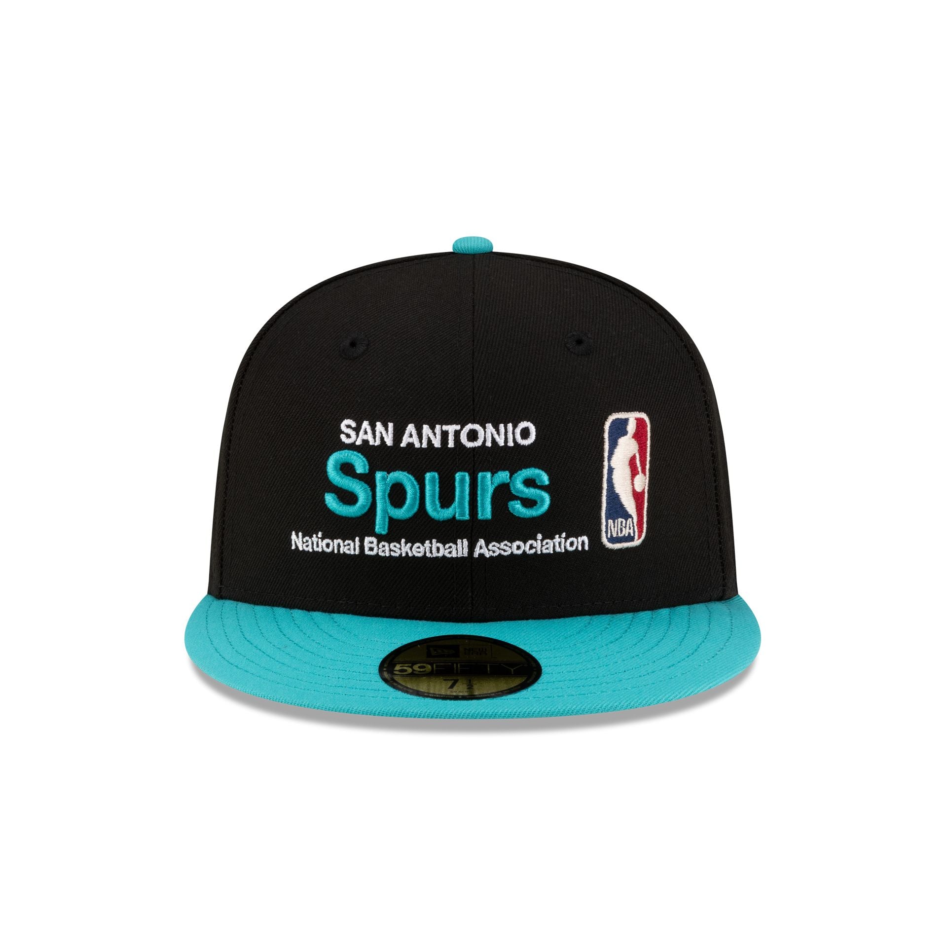 Alternative view of San Antonio Spurs 1989-2002 Hardwood Classics Sign Stack 59Fifty Fitted Hat