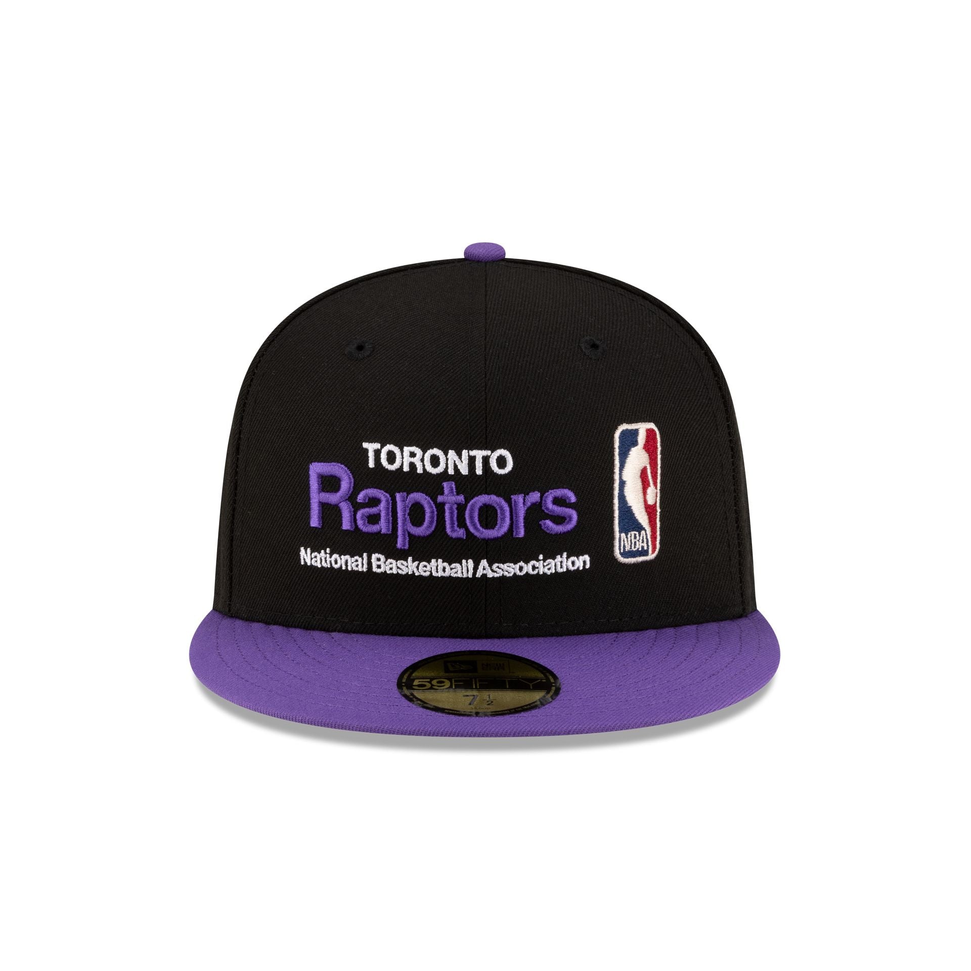 Alternative view of Toronto Raptors 1995-2008 Hardwood Classics Sign Stack 59Fifty Fitted Hat