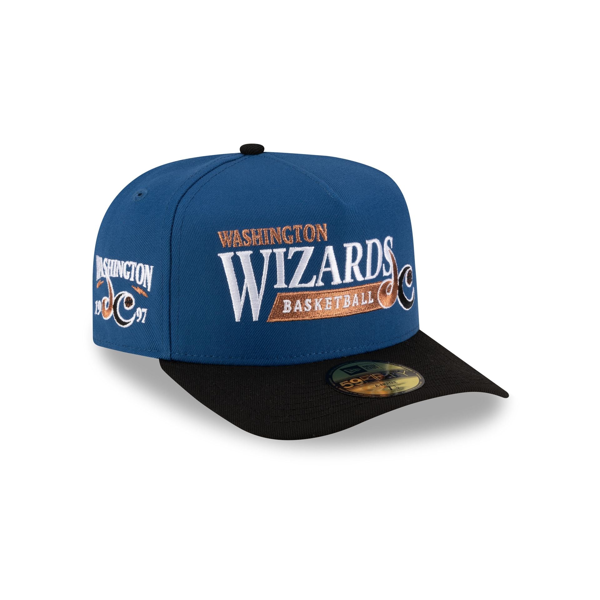 Washington Wizards 1997-2011 Hardwood Classics Liner 59Fifty A-Frame Fitted Hat
