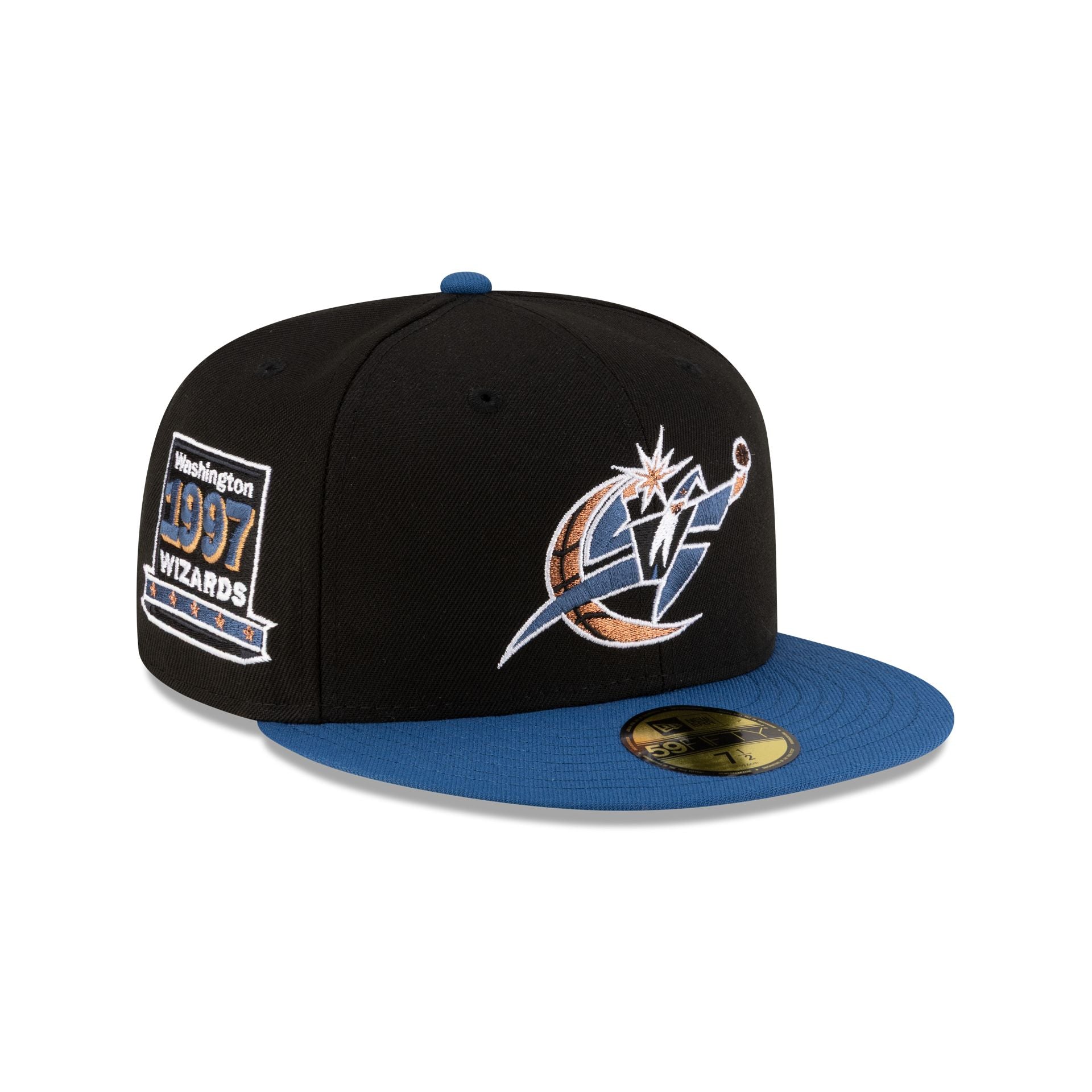 Washington Wizards 1997-2011 Hardwood Classics Black 59Fifty Fitted Hat