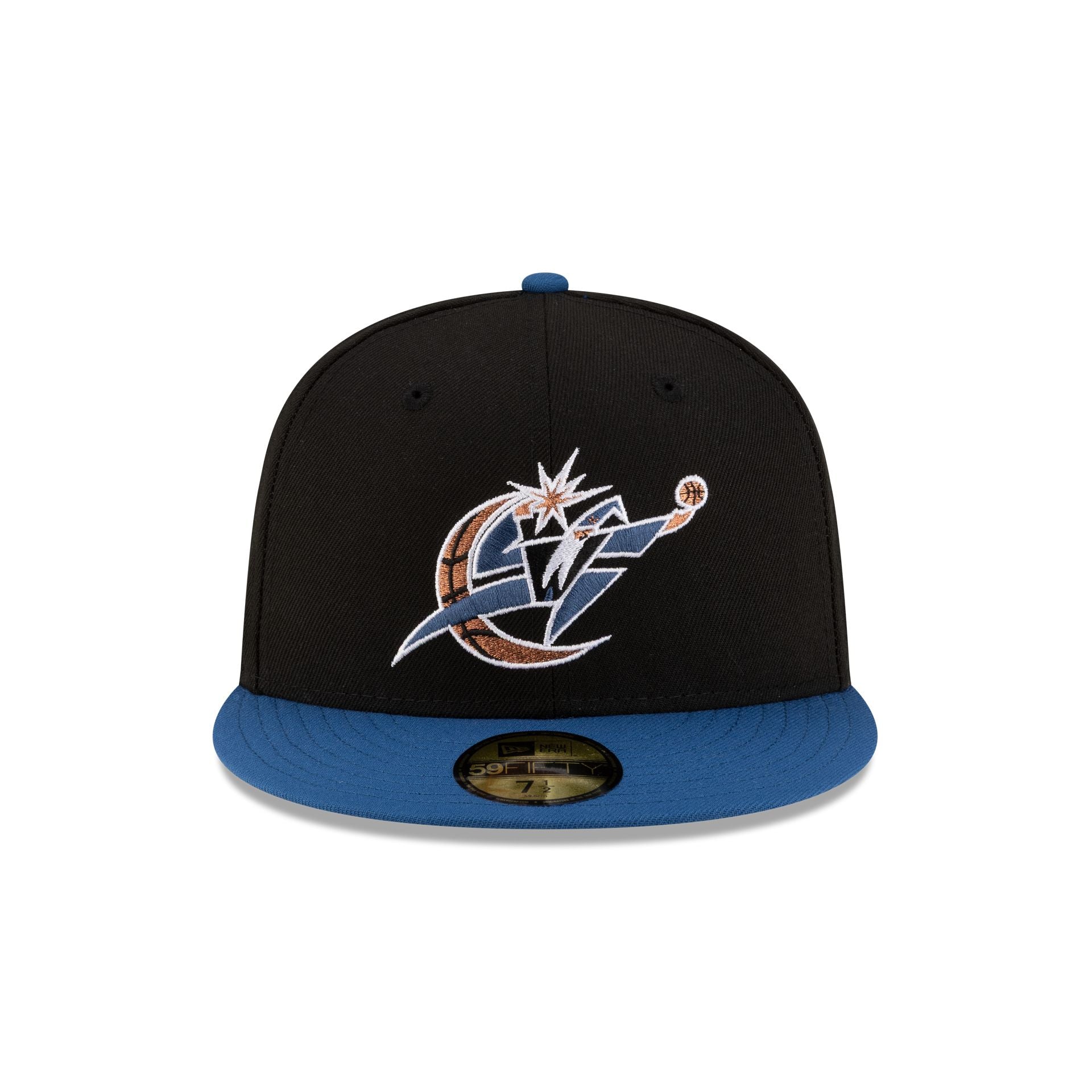 Alternative view of Washington Wizards 1997-2011 Hardwood Classics Black 59Fifty Fitted Hat
