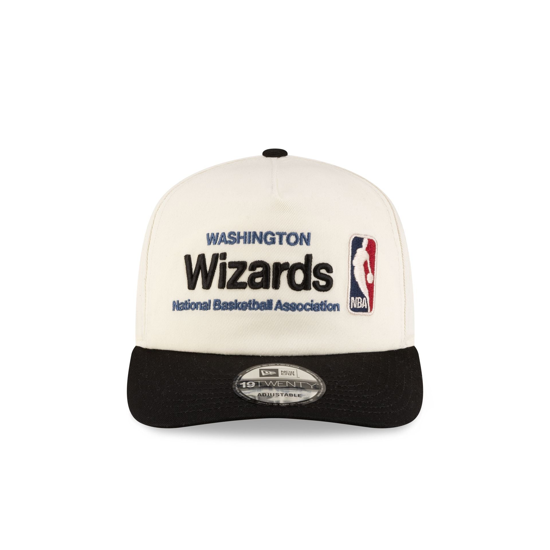 Alternative view of Washington Wizards 1997-2011 Hardwood Classics Sign Stack Chrome White 19Twenty Adjustable Hat