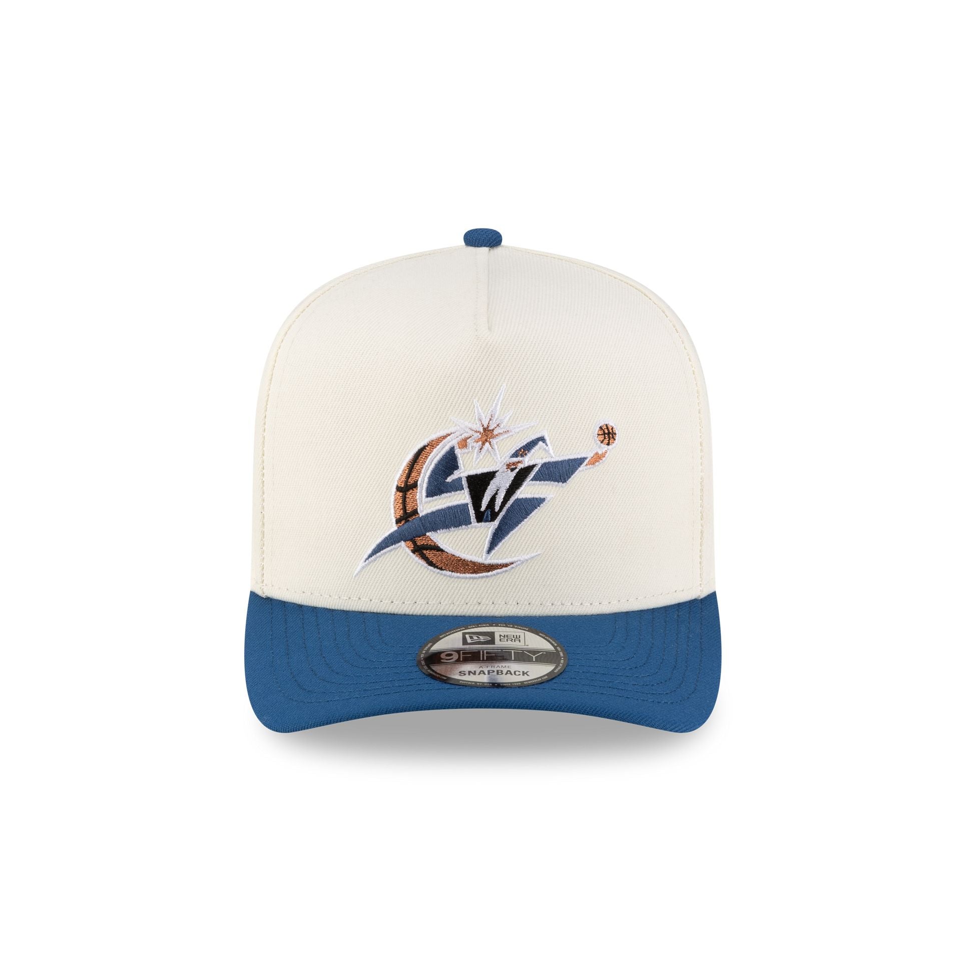 Alternative view of Washington Wizards 1997-2011 Hardwood Classics Express Chrome White 9Fifty A-Frame Snapback Hat
