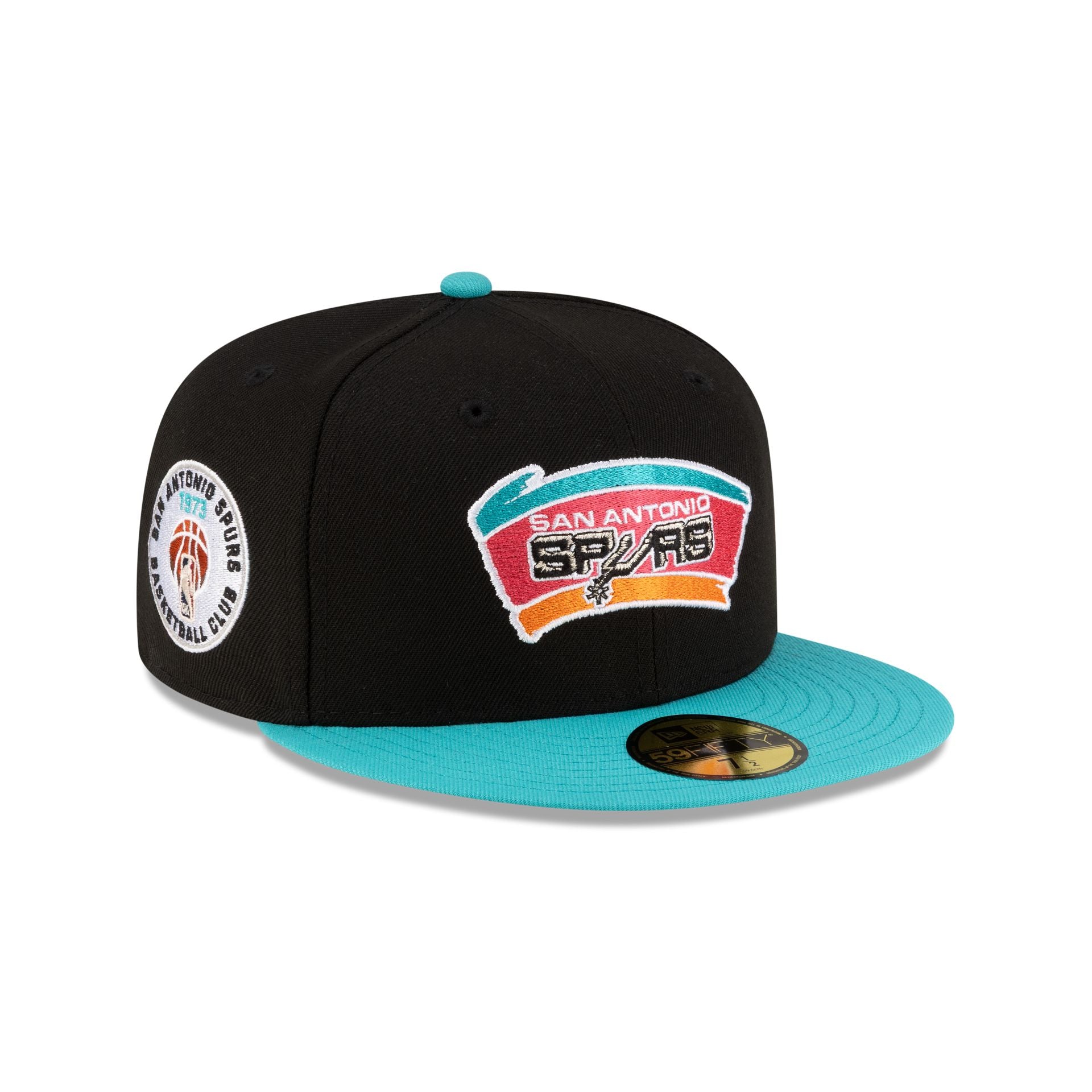 San Antonio Spurs 1989-2002 Hardwood Classics Express 59Fifty Fitted Hat