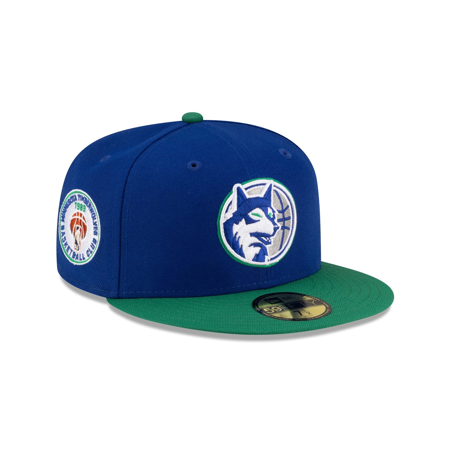 Minnesota Timberwolves 1989-1996 Hardwood Classics Express 59Fifty Fitted Hat