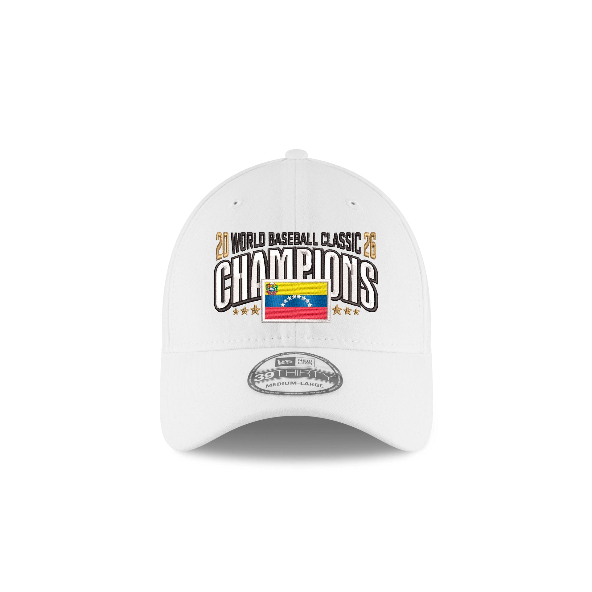 Alternative view of Venezuela 2026 World Baseball Classic Champions 39Thirty Stretch Fit Hat