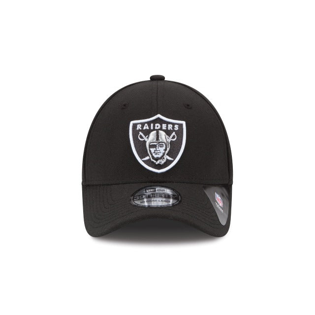 Alternative view of Las Vegas Raiders Team Classic 39Thirty Stretch Fit Hat