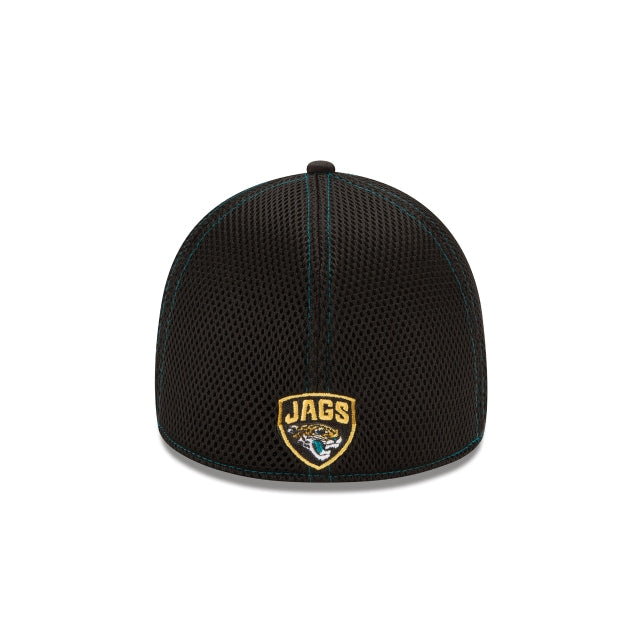 Jacksonville Jaguars Neo 39Thirty Stretch Fit Hat - Image 4
