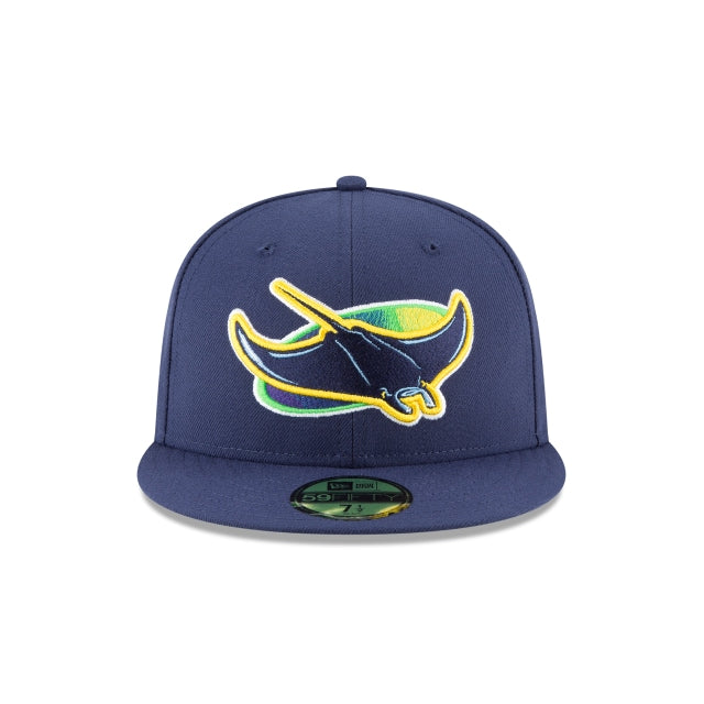 Alternative view of Tampa Bay Rays Authentic Collection Alt 59Fifty Fitted Hat