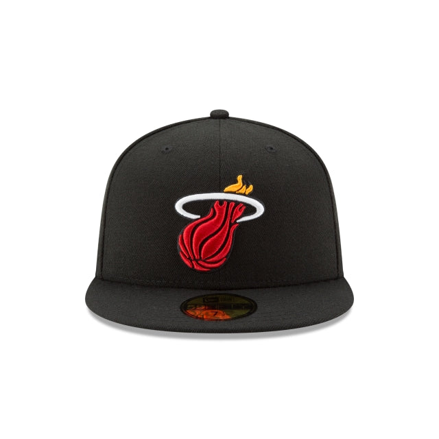 Alternative view of Miami Heat Team Color 59Fifty Fitted Hat
