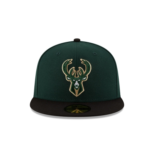 Alternative view of Milwaukee Bucks 2Tone 59Fifty Fitted Hat