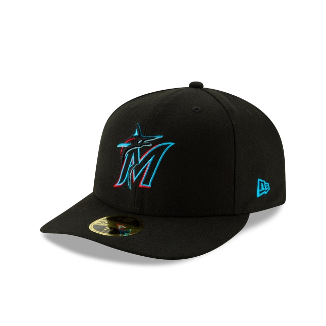 Miami Marlins Authentic Collection Low Profile 59Fifty Fitted Hat