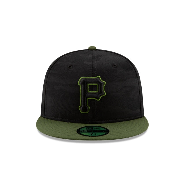 Alternative view of Pittsburgh Pirates Authentic Collection Alt 3 59Fifty Fitted Hat