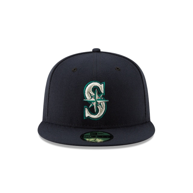 Alternative view of Seattle Mariners Authentic Collection 59Fifty Fitted Hat