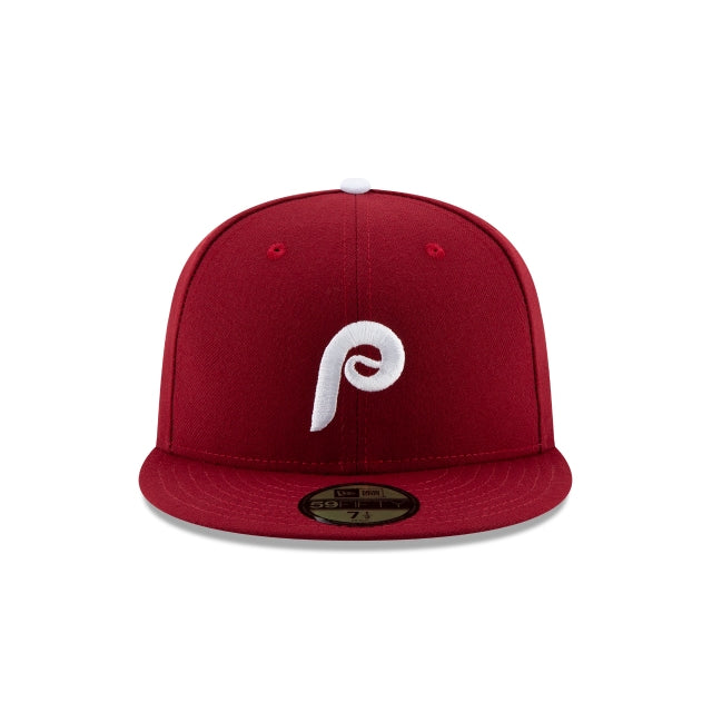 Alternative view of Philadelphia Phillies Authentic Collection Alt 2 59Fifty Fitted Hat