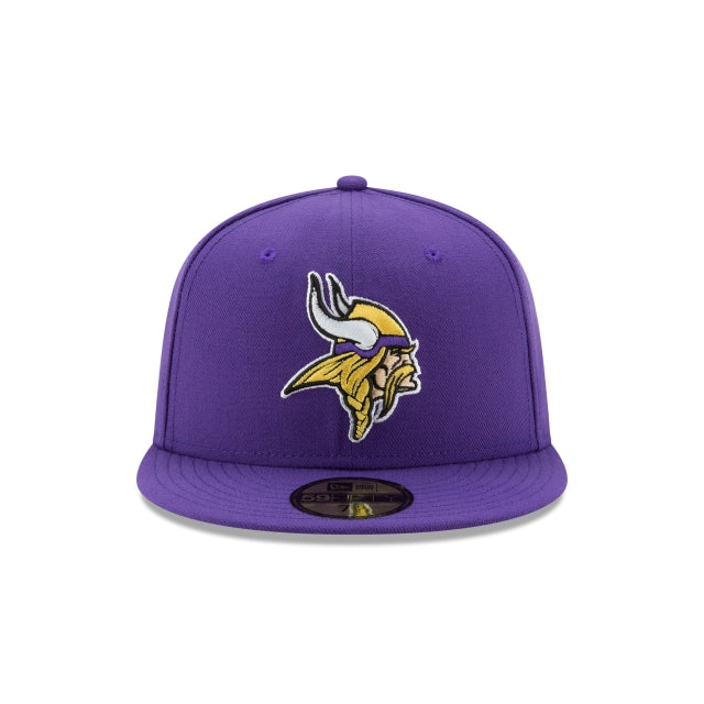 Alternative view of Minnesota Vikings Purple 59Fifty Fitted Hat