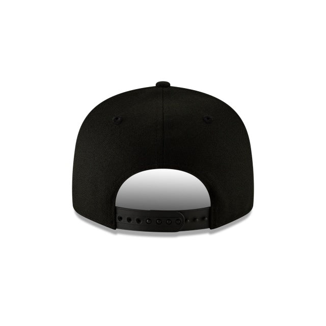Pittsburgh Steelers Black On Black 9Fifty Snapback Hat - Image 7