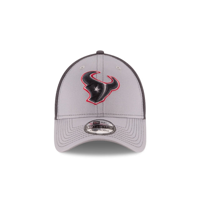 Alternative view of Houston Texans Grayed Out 39Thirty Stretch Fit Hat