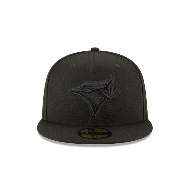 Alternative view of Toronto Blue Jays Blackout Basic 59Fifty Fitted Hat
