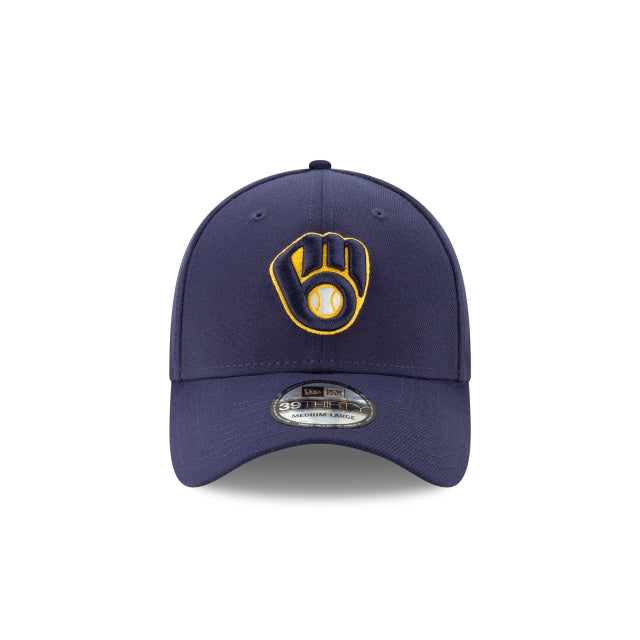 Alternative view of Milwaukee Brewers Team Classic 39Thirty Stretch Fit Hat