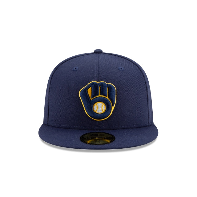 Alternative view of Milwaukee Brewers Authentic Collection 59Fifty Fitted Hat
