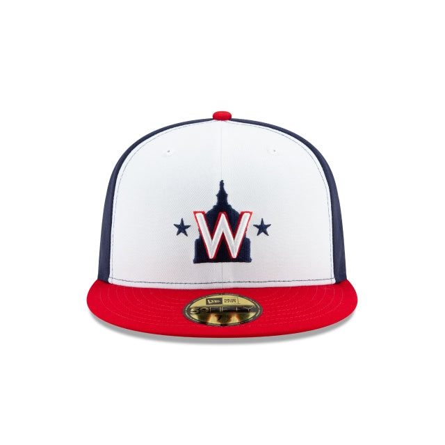 Alternative view of Washington Nationals Authentic Collection Alt 2 59Fifty Fitted Hat